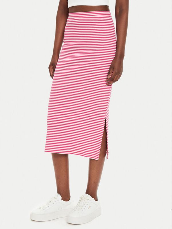 Vila Vila Suknja olovka Jada 14097496 Ružičasta Regular Fit