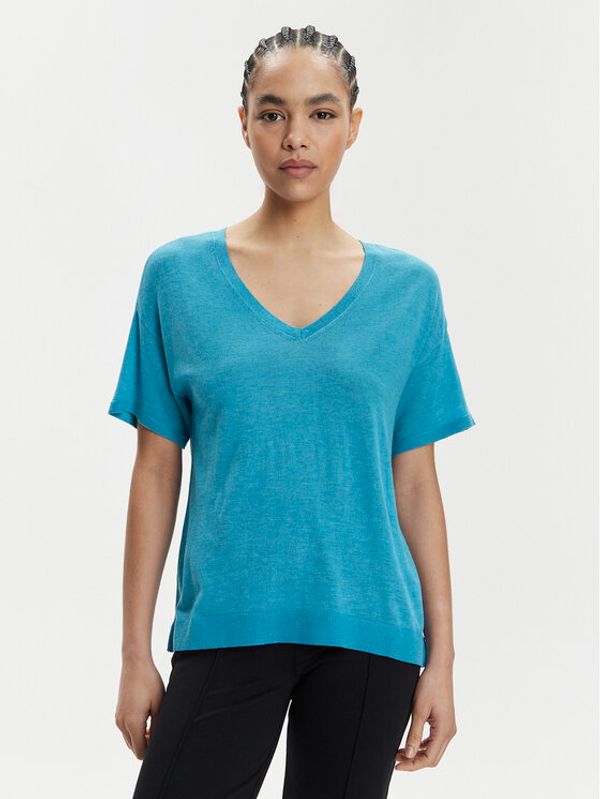 Vila Vila T-shirt Abella 14089540 Plava Relaxed Fit