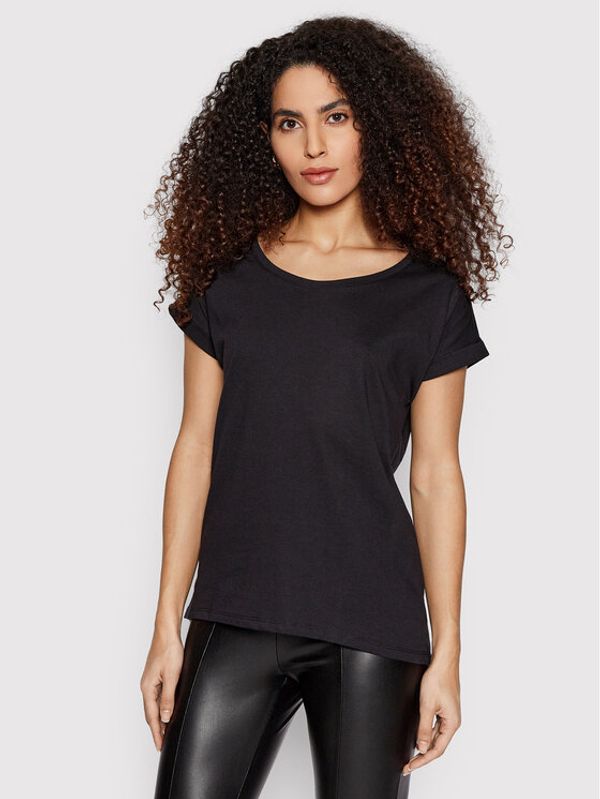 Vila Vila T-shirt Dreamers 14083083 Crna Boxy Fit