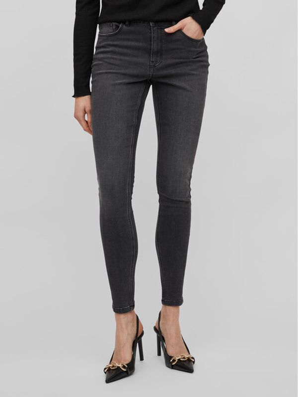 Vila Vila Traperice Sarah 14084763 Siva Skinny Fit