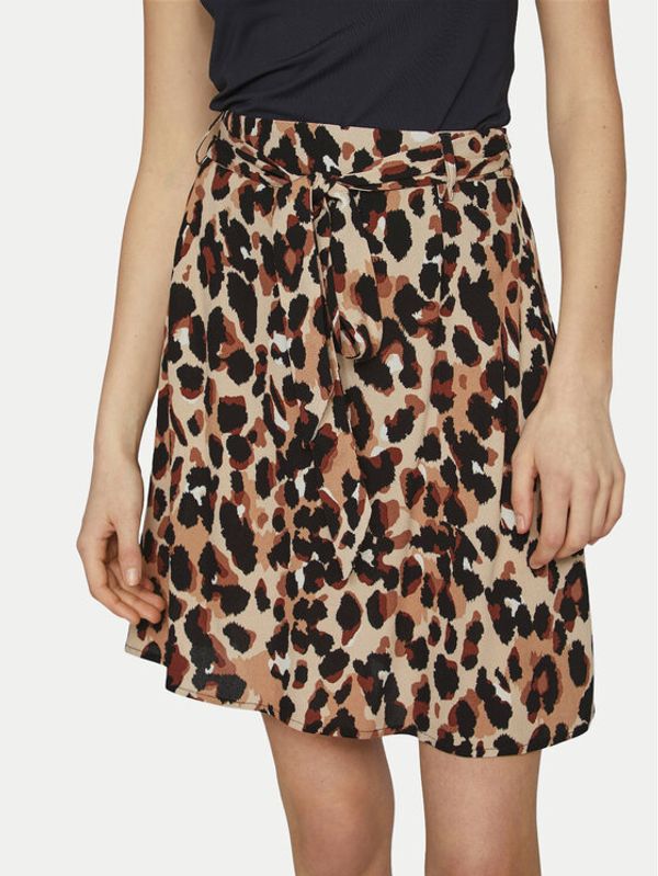 Vila Vila Trapez suknja Moashly 14089471 Crna Regular Fit