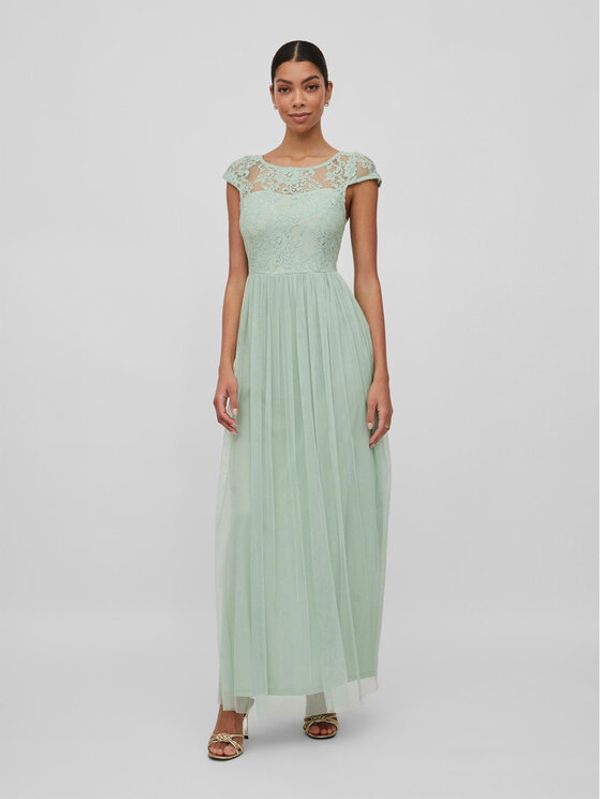 Vila Vila Večernja haljina Ulricana 14083830 Zelena Regular Fit