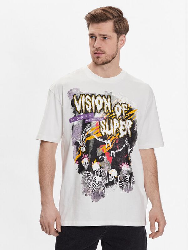 Vision Of Super Vision Of Super T-shirt VS00550 Bijela Regular Fit