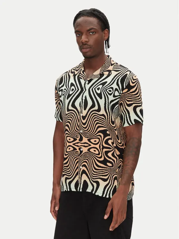 Volcom Volcom Košulja Filip Rygalski A0412506 Šarena Boxy Fit