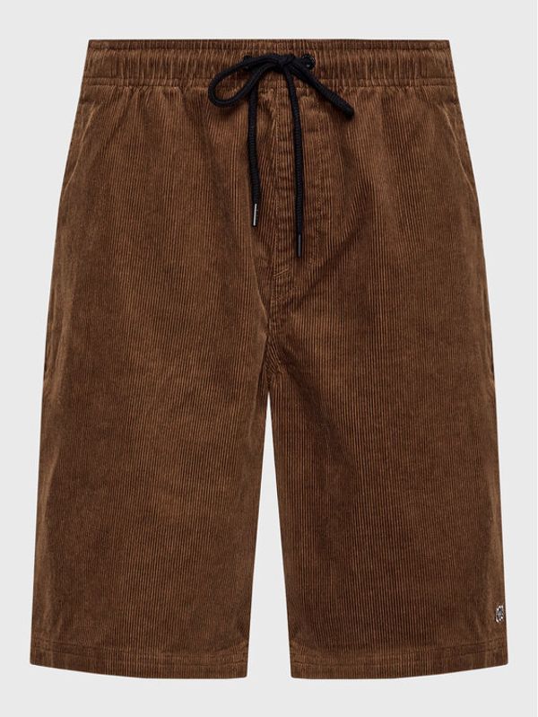 Volcom Volcom Kratke hlače Outer Spaced A1012310 Smeđa Regular Fit