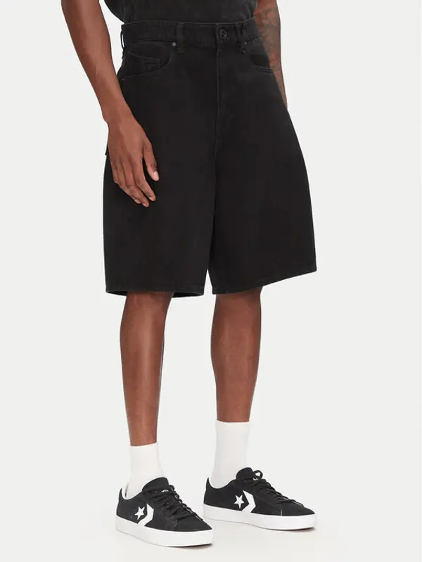 Volcom Volcom Kratke traperice Billow A2012200 Crna Relaxed Fit