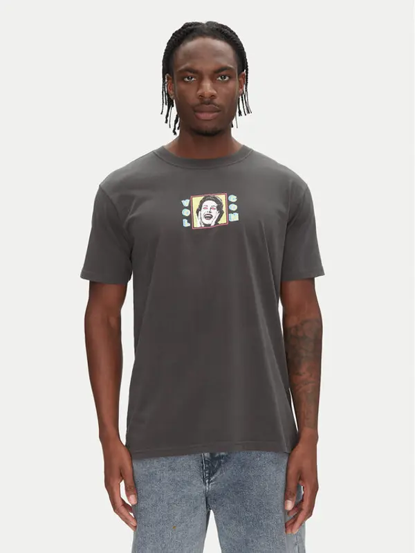 Volcom Volcom T-shirt Space Thing A5212502 Siva Classic Fit