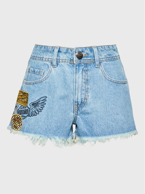 Von Dutch Von Dutch Kratke traperice Emery 6 210 001 Plava Regular Fit