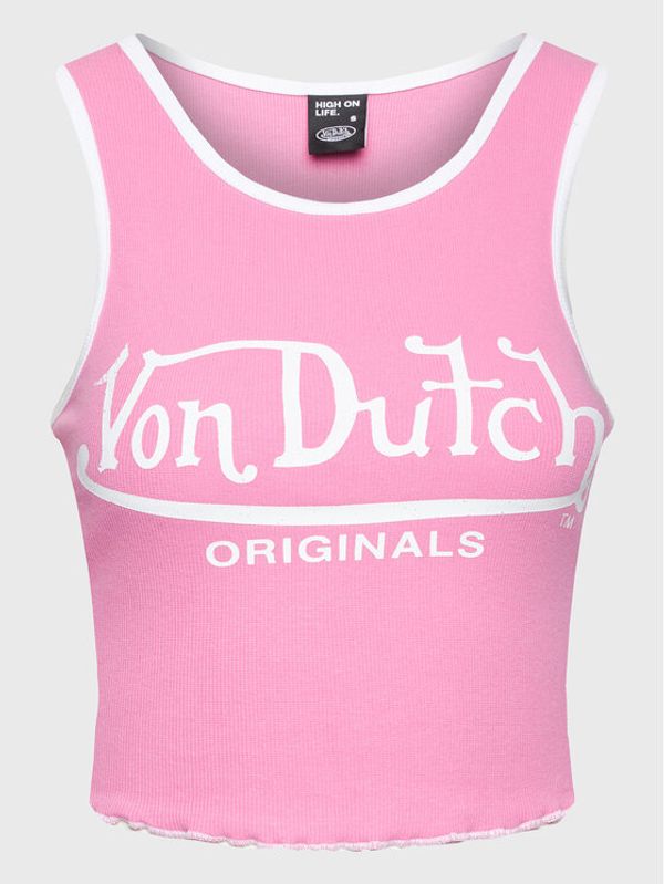 Von Dutch Von Dutch Top Ashley 6231062 Ružičasta Slim Fit