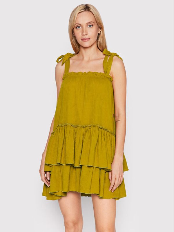Waikane Vibe Waikane Vibe Ljetna haljina Kiwi Zelena Relaxed Fit