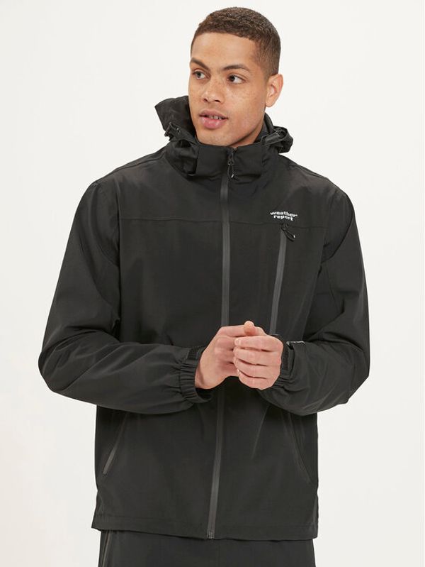 Weather Report Weather Report Vodootporna jakna Delton WR201566 Crna Regular Fit