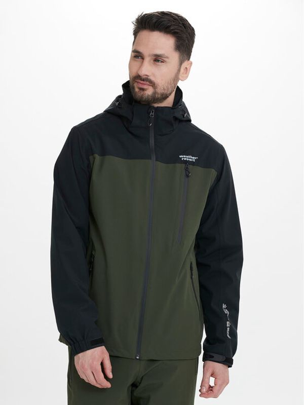 Weather Report Weather Report Vodootporna jakna Delton WR201566 Zelena Regular Fit