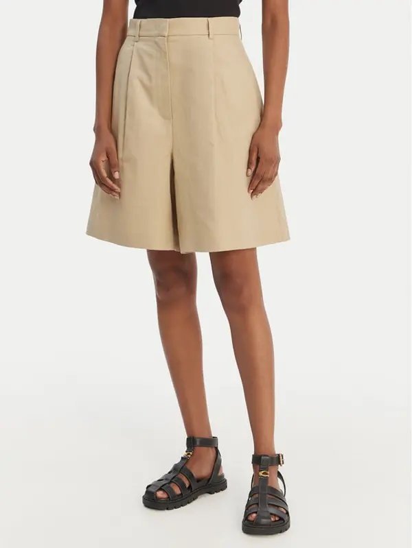 Weekend Max Mara Weekend Max Mara Bermude Ecuba 2615141022 Bež Loose Fit