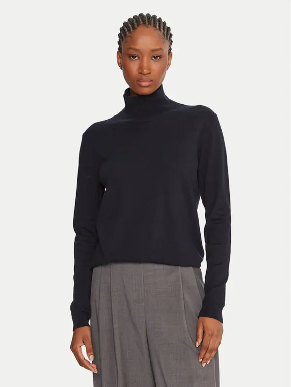 Weekend Max Mara Weekend Max Mara Dolčevita Kiku 2525366012 Tamnoplava Regular Fit