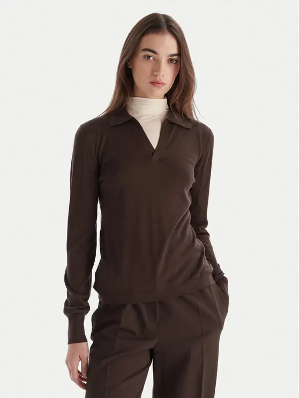 Weekend Max Mara Weekend Max Mara Džemper Cappa 2525366052 Smeđa Regular Fit