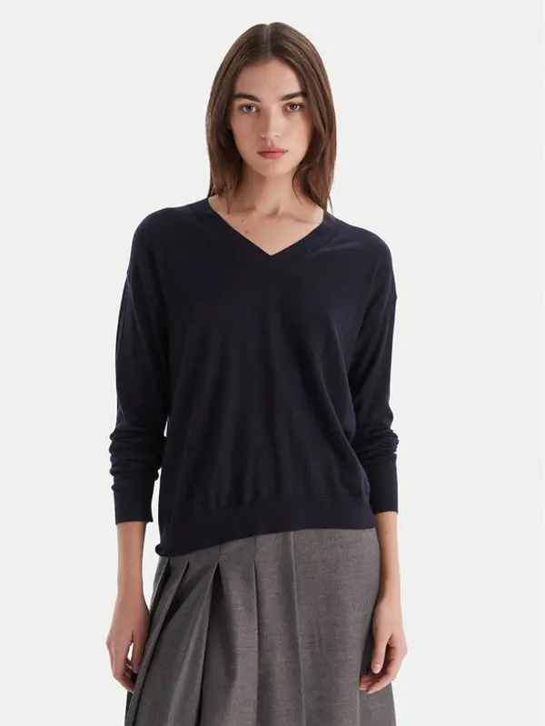 Weekend Max Mara Weekend Max Mara Džemper Fiocchi 2525366042 Tamnoplava Regular Fit