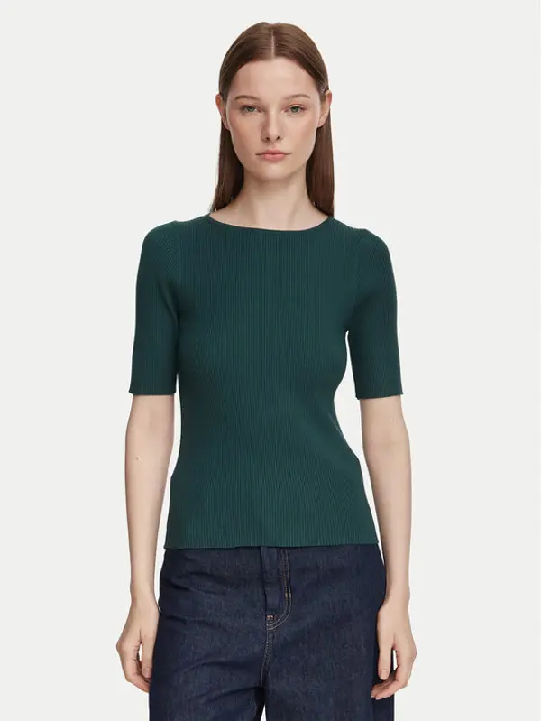 Weekend Max Mara Weekend Max Mara Džemper Gola 2625366081 Tamno zelena Regular Fit