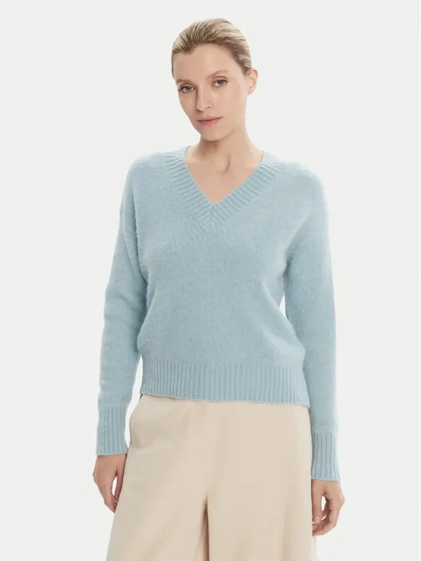 Weekend Max Mara Weekend Max Mara Džemper Visista 2525366122 Svijetloplava Regular Fit
