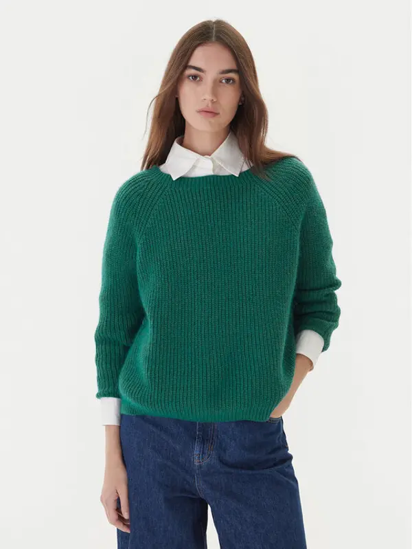 Weekend Max Mara Weekend Max Mara Džemper Xeno 2525366102 Zelena Relaxed Fit