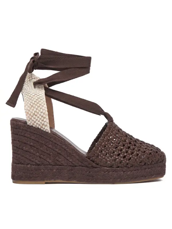 Weekend Max Mara Weekend Max Mara Espadrile 2615521155670 Tamno smeđa