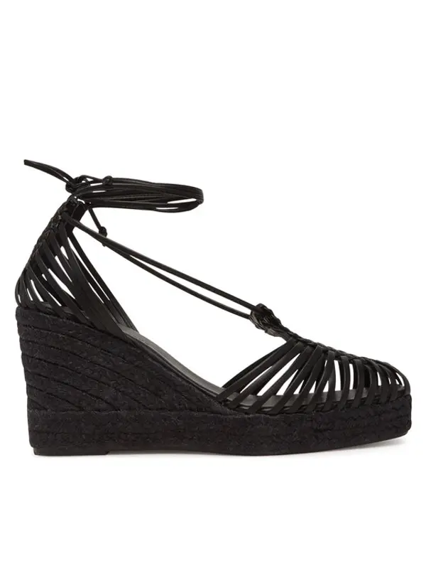 Weekend Max Mara Weekend Max Mara Espadrile Quirino 2515521115670 Crna