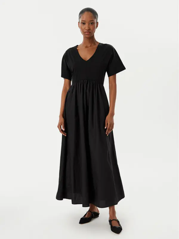 Weekend Max Mara Weekend Max Mara Haljina za svaki dan Brozno 2515621082 Crna Relaxed Fit