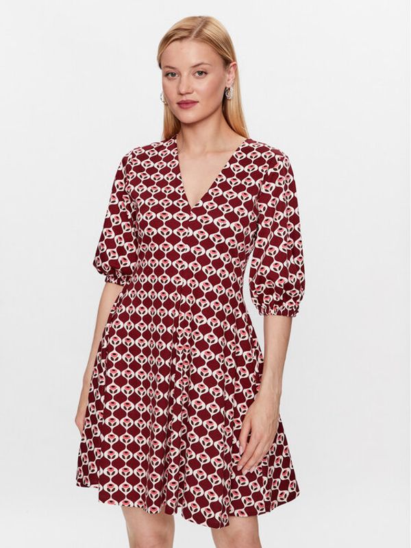 Weekend Max Mara Weekend Max Mara Haljina za svaki dan Cinghia 23562605 Tamnocrvena Regular Fit