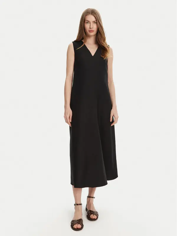 Weekend Max Mara Weekend Max Mara Haljina za svaki dan Egoista 2515221072 Crna Regular Fit