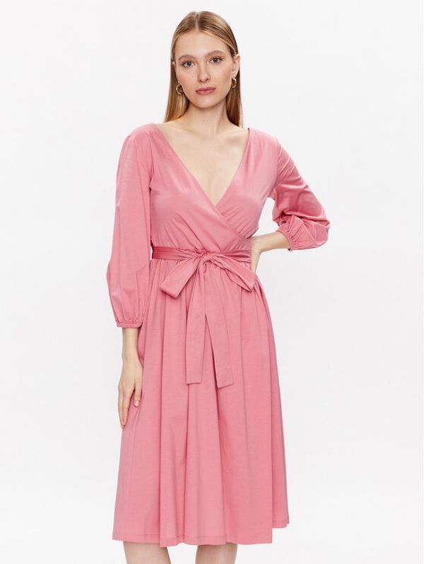 Weekend Max Mara Weekend Max Mara Haljina za svaki dan Garbo 2356210231 Ružičasta Regular Fit