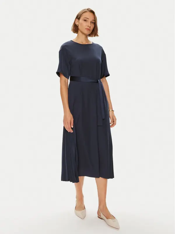 Weekend Max Mara Weekend Max Mara Haljina za svaki dan Jordan 2425626021 Tamnoplava Standard Fit
