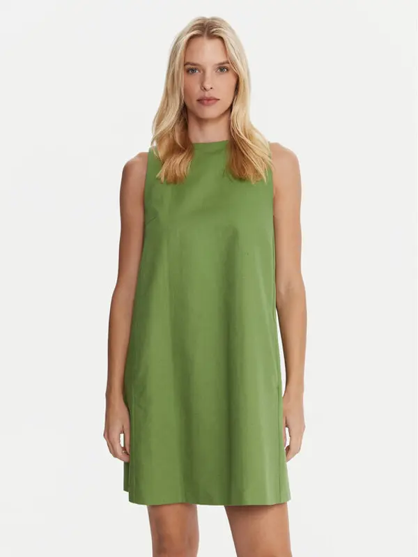 Weekend Max Mara Weekend Max Mara Haljina za svaki dan Racer 2515221102 Zelena Regular Fit