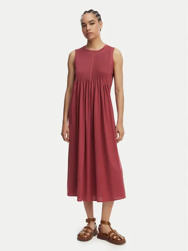 Weekend Max Mara Weekend Max Mara Haljina za svaki dan Ricordo 2615621022 Tamnocrvena Regular Fit