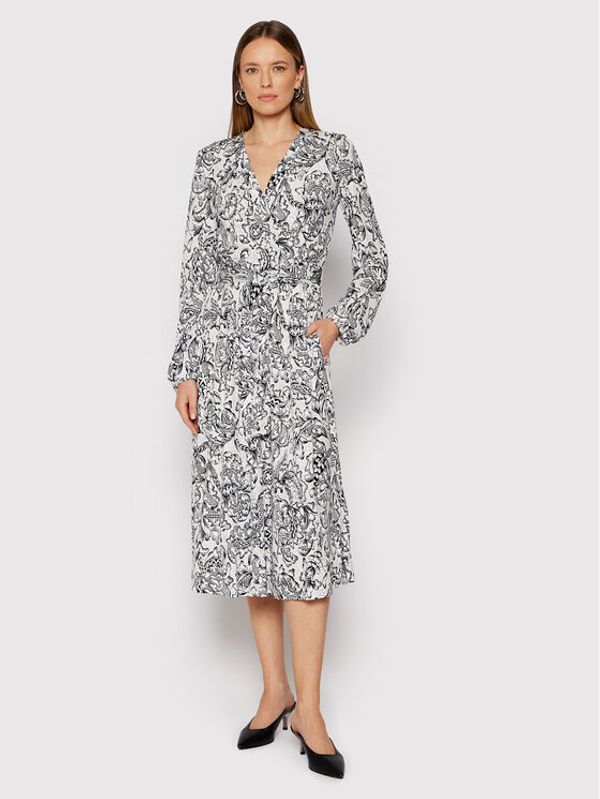 Weekend Max Mara Weekend Max Mara Haljina za svaki dan Susa 56260519 Bijela Slim Fit