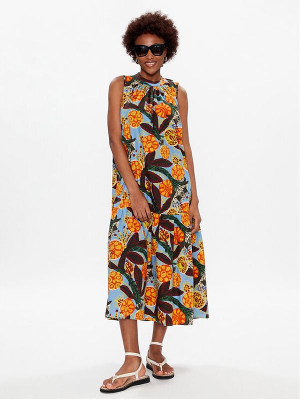 Weekend Max Mara Weekend Max Mara Haljina za svaki dan Verdun 23522115 Šarena Regular Fit