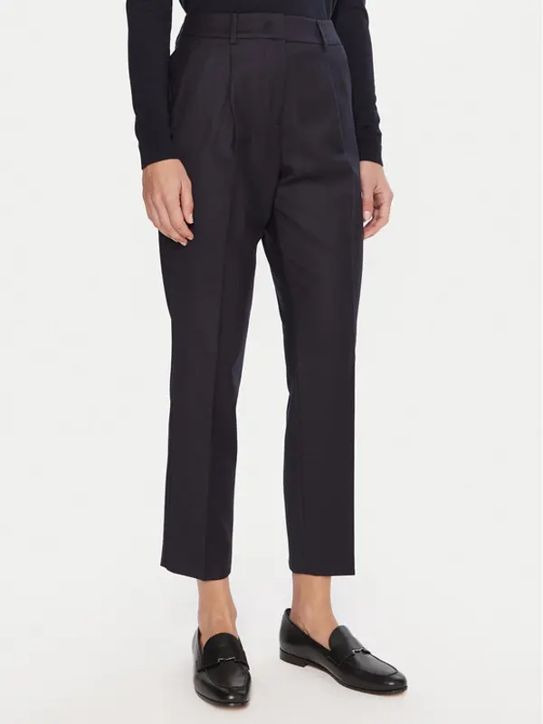 Weekend Max Mara Weekend Max Mara Hlače Caldaia 2525136152 Tamnoplava Regular Fit