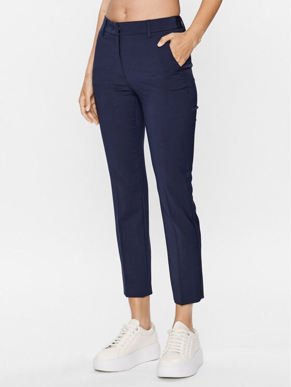 Weekend Max Mara Weekend Max Mara Hlače Canon 2351361739 Tamnoplava Regular Fit