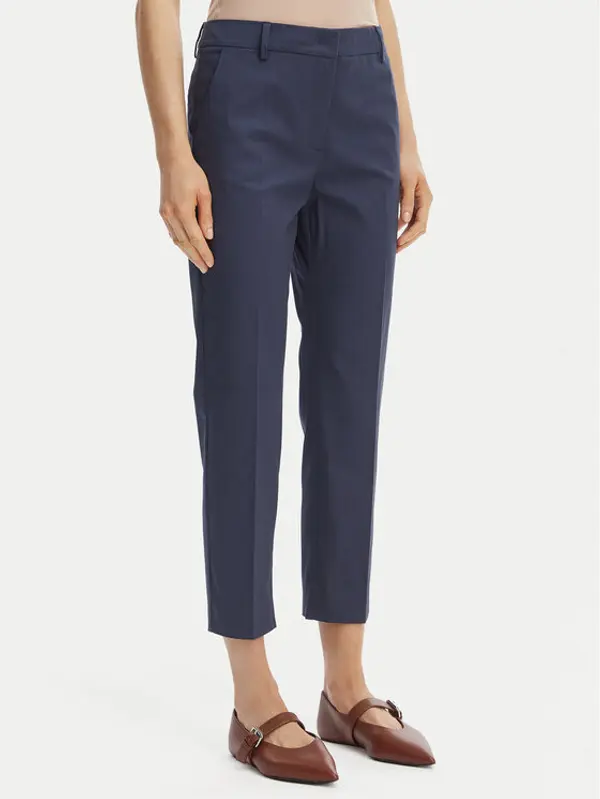 Weekend Max Mara Weekend Max Mara Hlače Cecco 2615131082 Tamnoplava Regular Fit