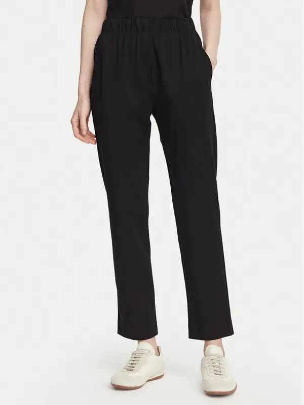 Weekend Max Mara Weekend Max Mara Hlače Elfo 2625786011 Crna Regular Fit