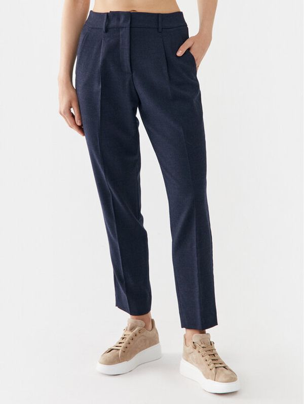 Weekend Max Mara Weekend Max Mara Hlače Freccia 2351361133 Tamnoplava Slim Fit