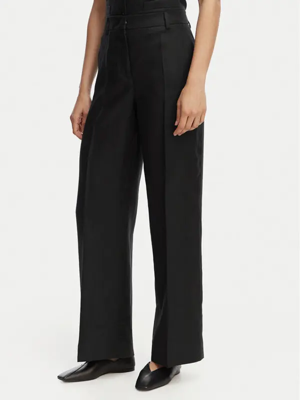 Weekend Max Mara Weekend Max Mara Hlače Malizia 2615131112 Crna Regular Fit