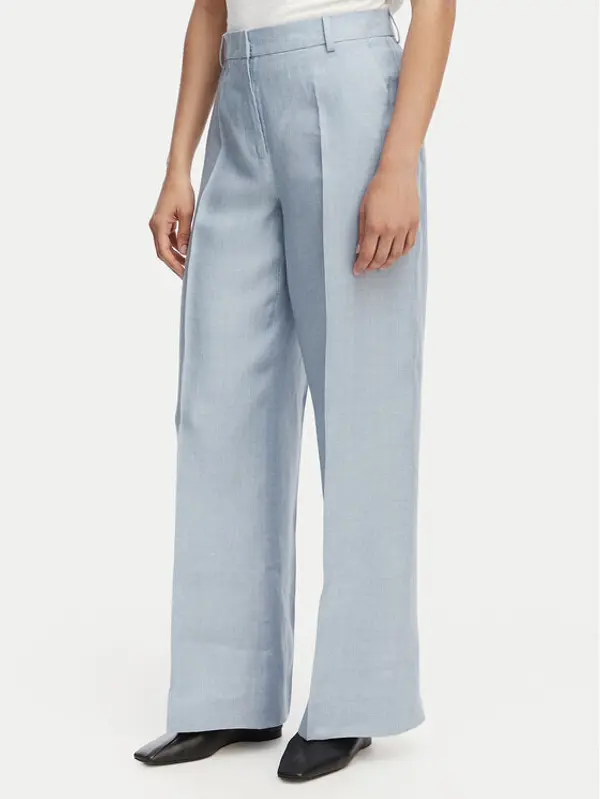 Weekend Max Mara Weekend Max Mara Hlače Malizia 2615131112 Svijetlo plava Regular Fit