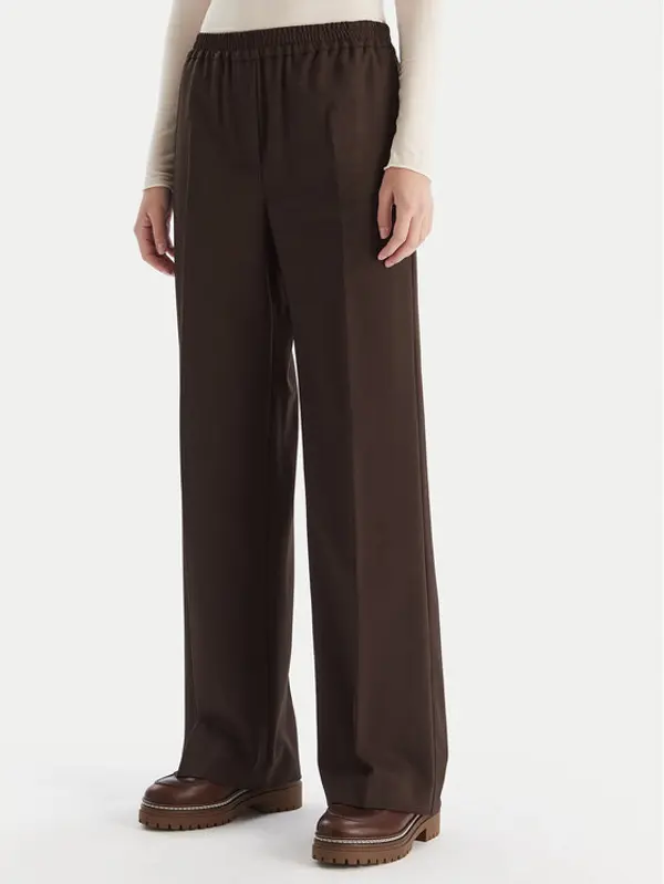 Weekend Max Mara Weekend Max Mara Hlače Petra 2525136032 Smeđa Regular Fit