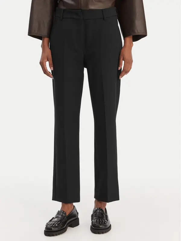 Weekend Max Mara Weekend Max Mara Hlače Rana 2615131021 Crna Slim Fit
