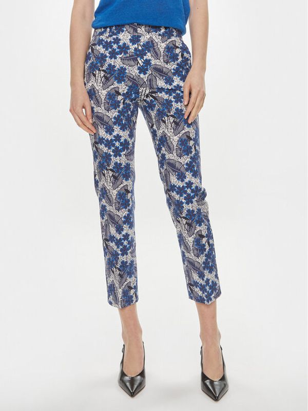 Weekend Max Mara Weekend Max Mara Hlače Ravello 2415131102 Tamnoplava Slim Fit