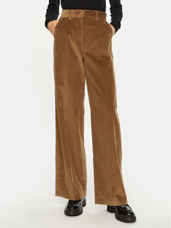 Weekend Max Mara Weekend Max Mara Hlače Tania 2425136012 Smeđa Regular Fit