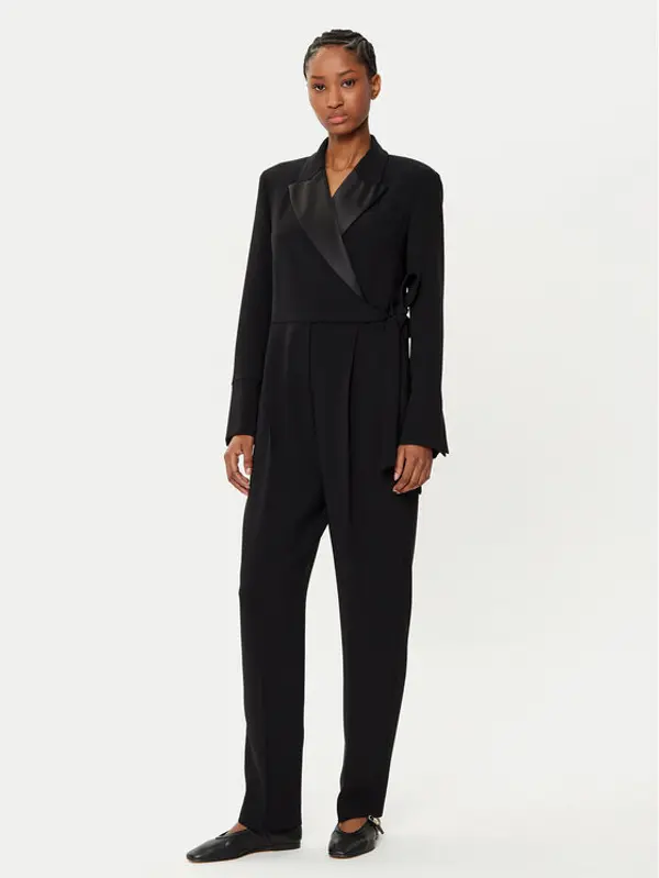 Weekend Max Mara Weekend Max Mara Kombinezon Baviera 2515241021 Crna Straight Fit