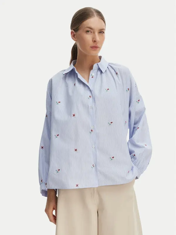 Weekend Max Mara Weekend Max Mara Košulja Butterfly 2615111042 Svijetloplava Regular Fit