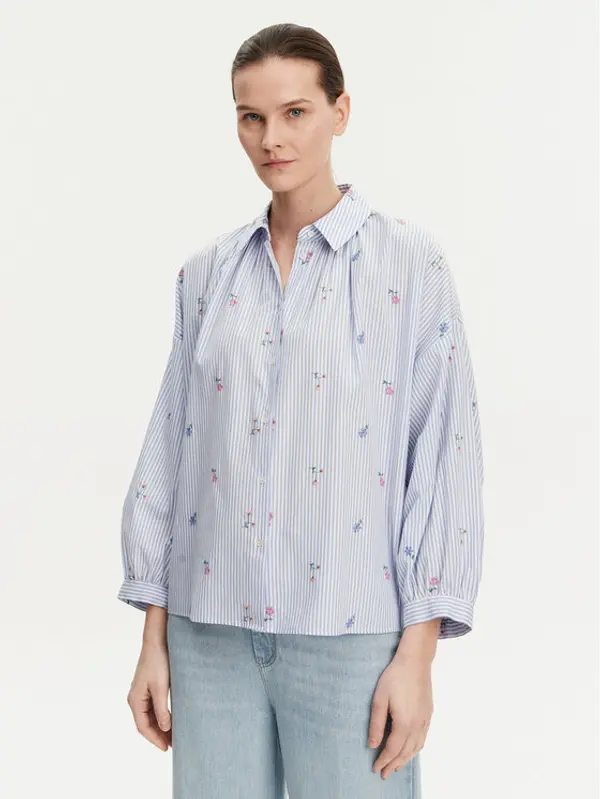 Weekend Max Mara Weekend Max Mara Košulja Gilly 2515111132 Svijetloplava Relaxed Fit