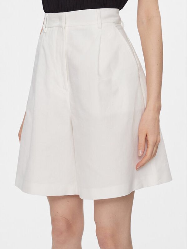 Weekend Max Mara Weekend Max Mara Kratke hlače Ecuba 2415141022 Écru Relaxed Fit