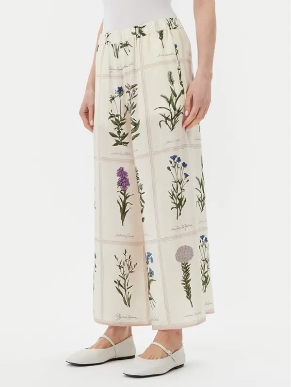 Weekend Max Mara Weekend Max Mara Kulot Lory 2515131012 Écru Relaxed Fit